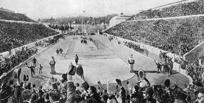 1896 – Αθήνα: Η 1η Ολυμπιάδα